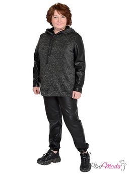 Толстовка Модель №804 размеры 44-84 - Plusmoda фото 4