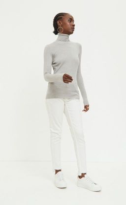 Водолазка F022-215-01 l.grey melange - Fine joyce фото 2