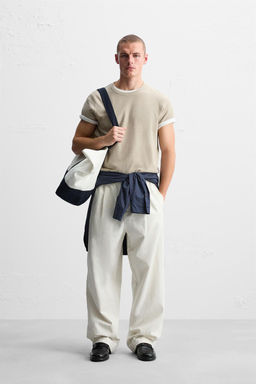 BASIC KNIT T-SHIRT - Zara фото 34
