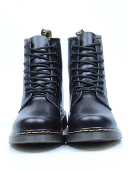 01-B6019-1 BLACK Ботинки демисезонные женские (натуральная кожа)