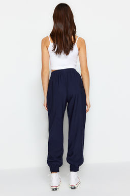 Lacivert Jogger Dokuma Pantolon TWOSS20PL0129