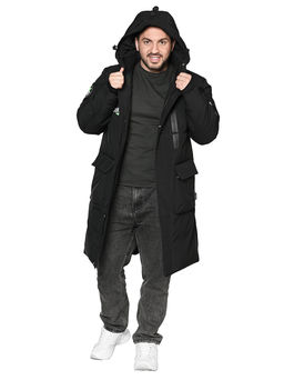 Куртка A-89108 Черный - Snow headquarter фото 6