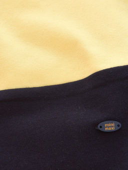 Футболка для девочки UD 0974 синий-желтый - Mini maxi фото 2