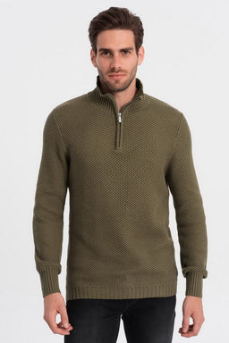Джемпер OMBRE SWZS-0105-oliwkowy