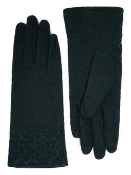 Перчатки жен Labbra LB-PH-76 d.green  фото 2