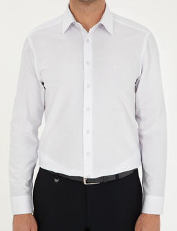 Beyaz Regular Fit Arm_rl_ Uzun Kollu G_mlek
