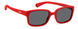 Солнцезащитные очки Polaroid Kids PLD K008/S Красный, детские  фото 3