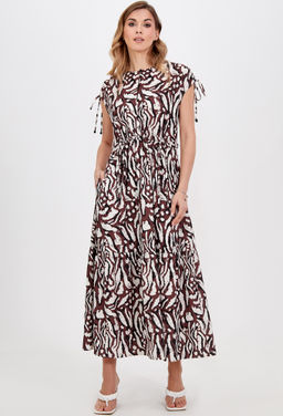 Платье Bazalini 5022 коричнево-бежевый