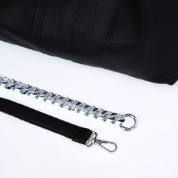 Сумка-мешок на молнии, наружный карман, цвет чёрный - Simaland фото 6