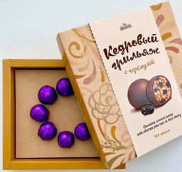 Кедровый грильяж с Черемухой / 106 г / ТМ Дико Вкусно