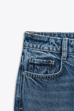 Z.02 STRAIGHT HIGH-WAIST ANKLE JEANS - Zara фото 18