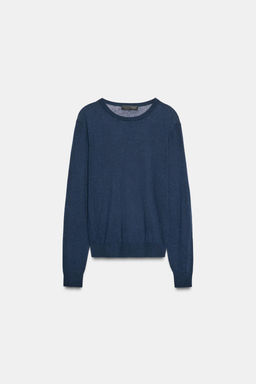 JERSEY LANA Y SEDA EXTRAFINO / Marino - Zara фото 7