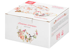 Чайная пара 2 пр. 380 мл 13*10*8,5 см Певчие птички NEW BONE CHINA, фарфор - Elan gallery фото 7