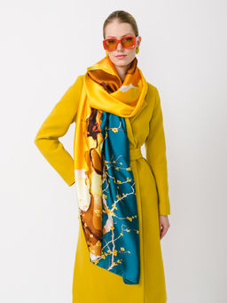 Большой мягкий очень нежный двусторонний палантин - Tantino фото 3