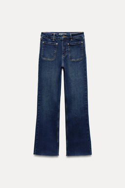 Z1975 HIGH-WAIST MINI FLARE JEANS - Zara фото 6
