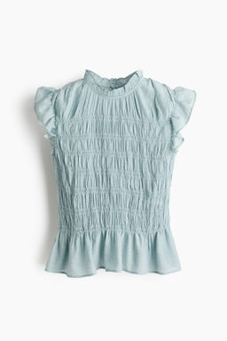 Top nido de abeja con peplum - H&m фото 3