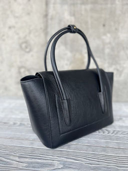 Женская кожаная сумка с клатчем 509286 Блек