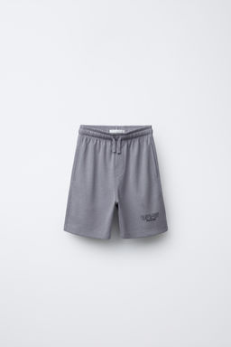 SLOGAN INTERLOCK T-SHIRT AND BERMUDA SHORTS SET - Zara фото 6