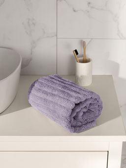 Полотенце для лица 50x90 лавандовый махровая ткань