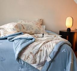 Одеяло Mency Cotton с простыней и навлочками ODMENC011 Семейный