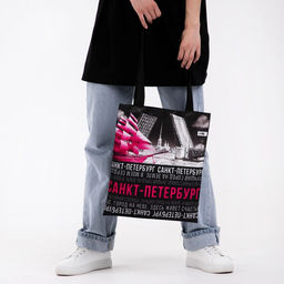 Шопер Санкт-Петербург, 35 х 40 см