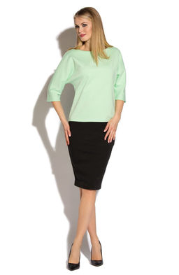 Блузка из джерси светло-зеленый