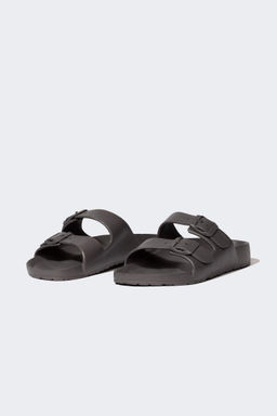 Erkek Duz Taban Cift Bantl? Eva Terlik - Defacto фото 3