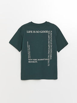 Bisiklet Yaka Tok Kuma? Erkek ?ocuk Ti??rt - Waikiki фото 2