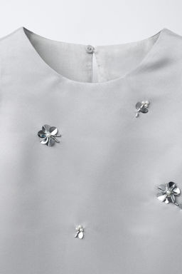 SATIN sequin DRESS - Zara фото 3