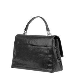 66-09 black, Женская кожаная сумка, Barcelo Biagi