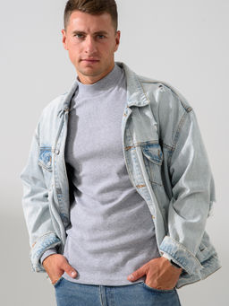 Водолазка кашкорсе Хлопок 95%, лайкра 5% (стойка) - Оптима фото 6