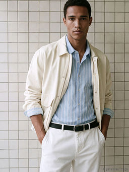 Rahat Kal?p G?mlek Yaka Erkek Mont