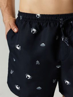 ПЛАВАТЕЛЬНЫЕ ШОРТЫ МУЖСКИЕ морская набивка 701008-6