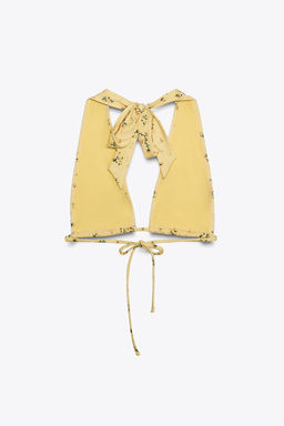 MULTI-WAY HALTER BIKINI TOP - Zara фото 7