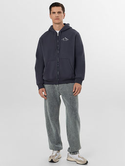 Жакет на молнии серый - Mark formelle фото 3