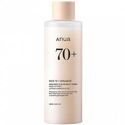 Anua Rice 70 Glow Milky Toner, 250ml - Молочный тонер для сияния кожи с рисом