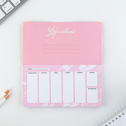 Подарочный набор, планер 50 листов, стикеры-закладки и ручка Поздравляю с 8 марта - Artfox фото 6