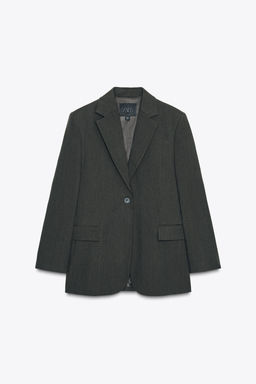 OVERSIZED WOOL BLAZER ZW COLLECTION - Zara фото 8