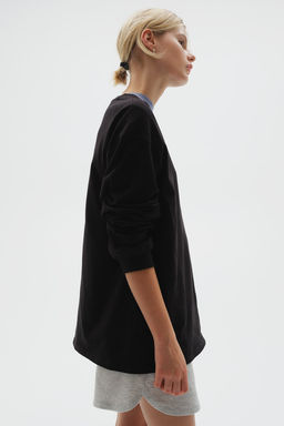 Camiseta de manga larga en punto - H&m фото 3