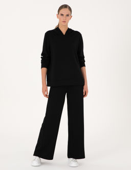 Siyah Oversize Sweatshirt