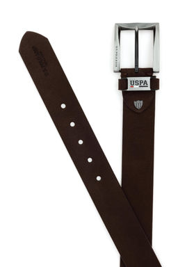 U. S. Polo Assn Мужской коричневый пояс