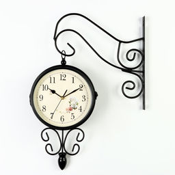 Часы настенные интерьерные «Весенние», двусторонние, на подвесе, плавный ход, 30×48 см, циферблат d=17 см, от батареек 2хАА