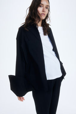 MAMA Pantalon en mezcla de lino - H&m фото 3