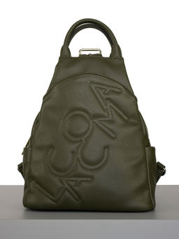 LACCOMA рюкзак Адель-24-L815-болотный эко кожа хлопок