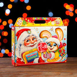 Цена за 5 шт. Подарочная коробка Пушистый кот, 31 х 6,5 х 21,5 см - Simaland фото 2