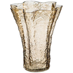 Ваза 24*24*30 см 4,3 л, коричневый, стекло