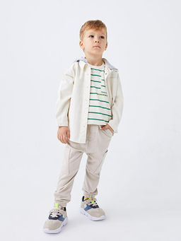 Beli Lastikli Basic Erkek Bebek Jogger Pantolon - Waikiki фото 3
