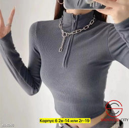 Водолазка женская на полузамке