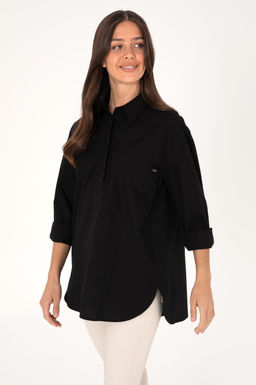 Kad_n Siyah Uzun Kollu G_mlek Sepette S_rpriz _ndirim - U.s. polo assn фото 3