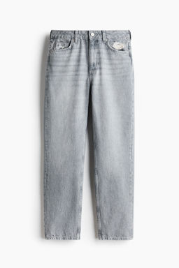 Mom High Waist Ankle Jeans
